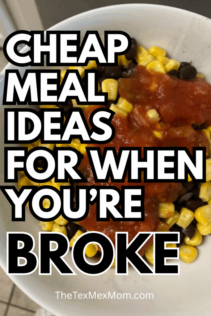 cheap meal ideas cheap meal ideas for when you're broke