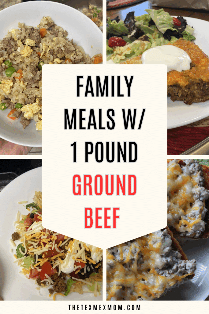 1 pound ground beef meals Family Meals with 1 pound ground beef